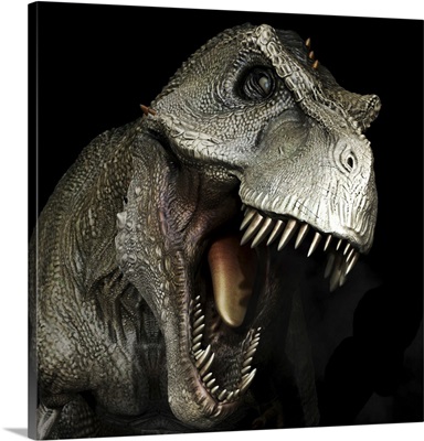 Tarbosaurus Feathered Dinosaur Poster by Corey Ford - Pixels