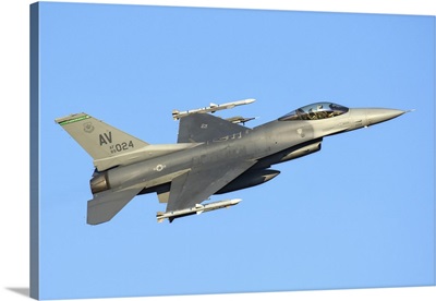U.S. Air Force F-16C Block 40 of the 555th Fighter Squadron, 31st Operations Group