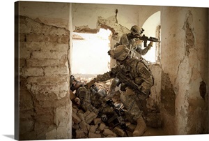 U.S. Army Rangers in Afghanistan combat scene image thumbnail