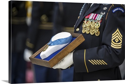 U.S. Army Sergeant holds the Medal of Honor