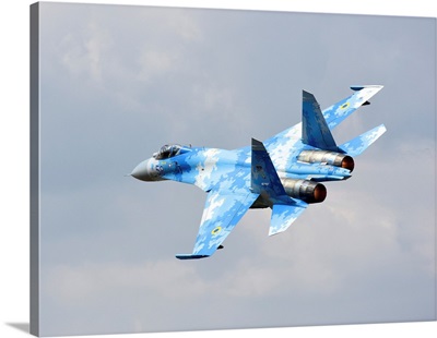Ukraine Air Force Su-27 Taking Off