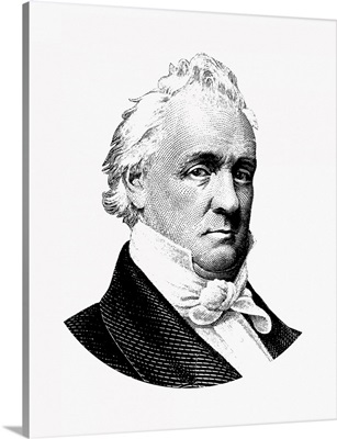 United States Political History Image Of President James Buchanan