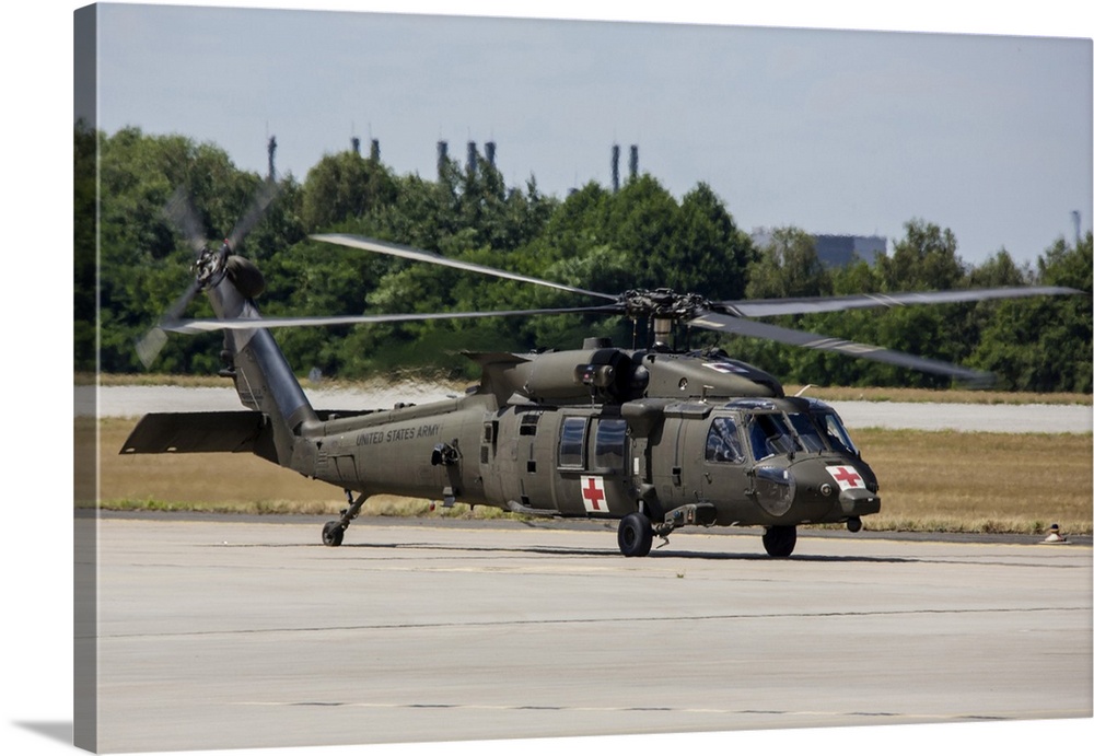 US Army HH-60M Medevac Helicopter Of The 101st Airborne Division