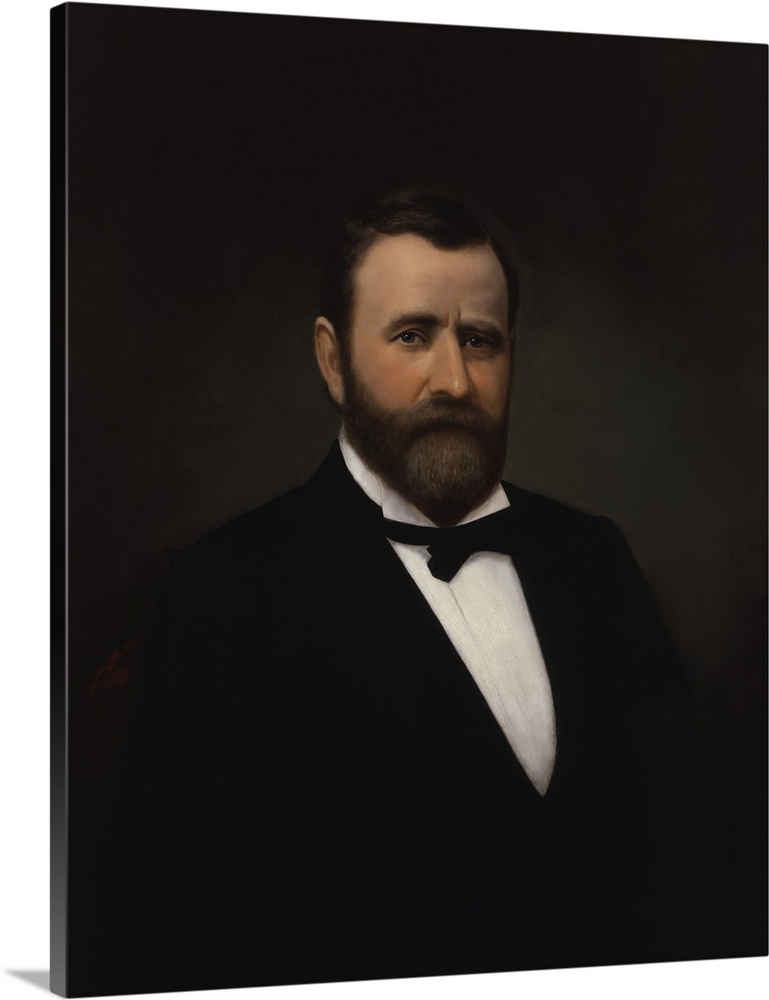 Vintage portrait of President Ulysses S. Grant.