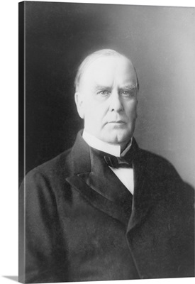 William McKinley, half-length portrait, facing slightly right, circa 1900