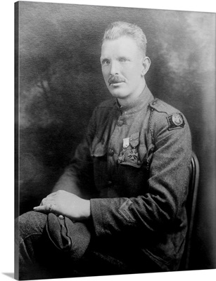 World War One Portrait Of Sergeant Alvin York