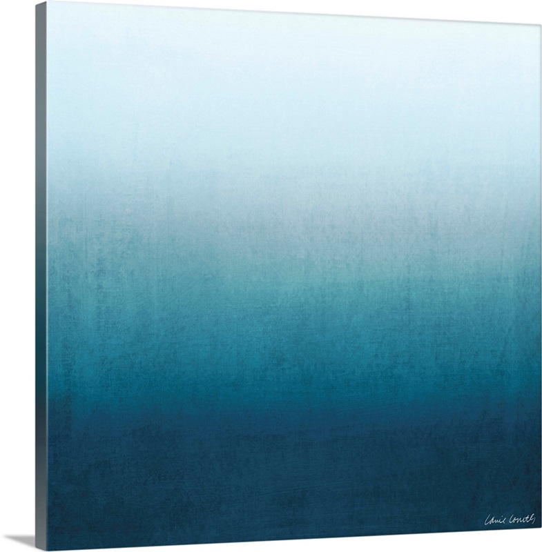 Bright Teal Background I Wall Art, Canvas Prints, Framed Prints, Wall