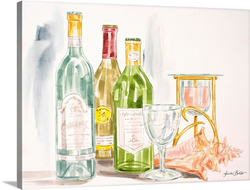 Coastal Happy Hour II Wall Art, Canvas Prints, Framed Prints, Wall