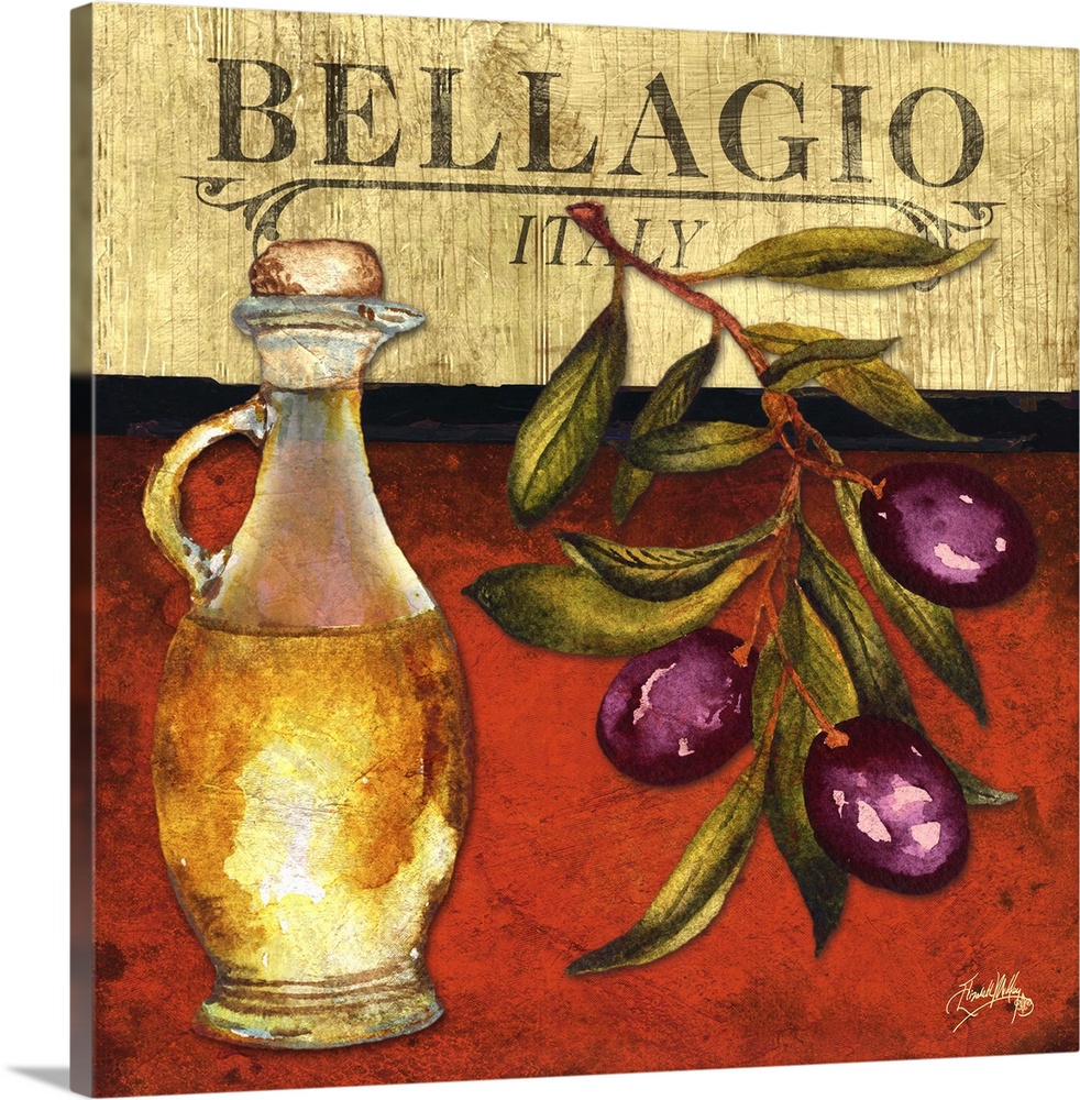 "Bellagio" Italian kitchen art