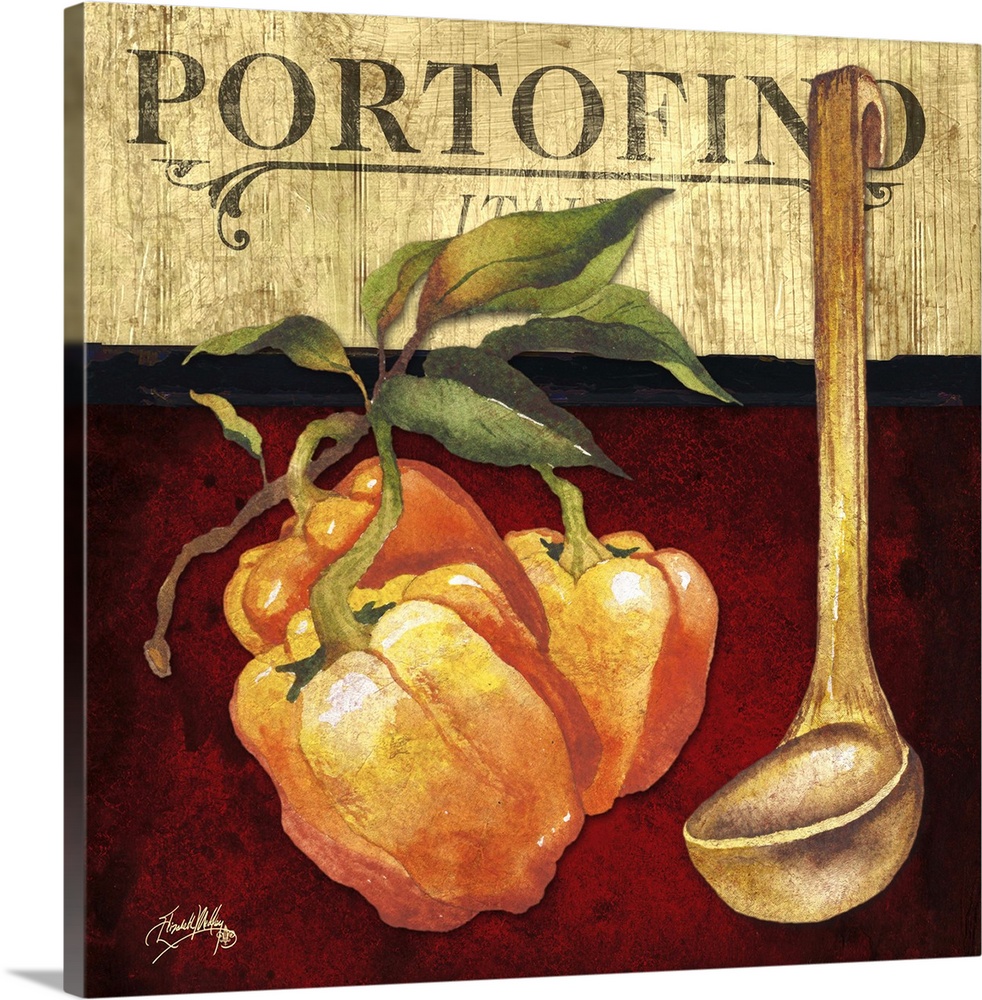 "Portofino" Italian kitchen art