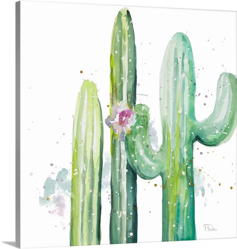 Desert Cactus Wall Art, Canvas Prints, Framed Prints, Wall Peels