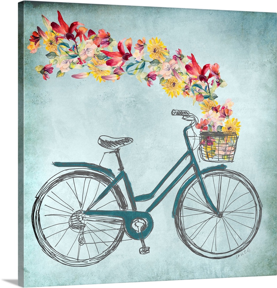 Floral Day Bike II
