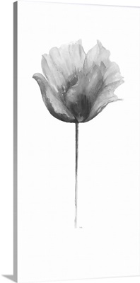 Flower in Gray Panel I