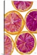 image thumbnail of Watercolor painting of several grapefruit slices.