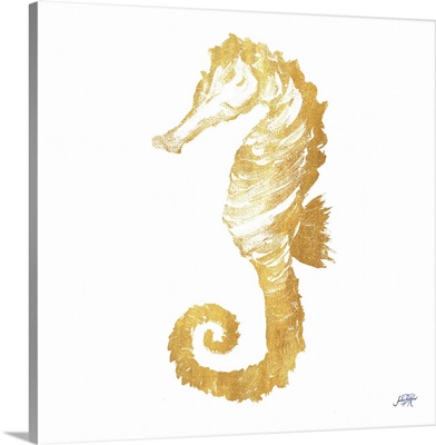 Gold Square Seahorse II