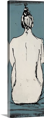 Nude Sketch on Blue II