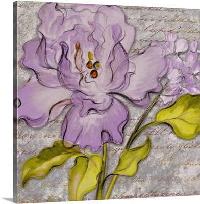 Purple Florals II