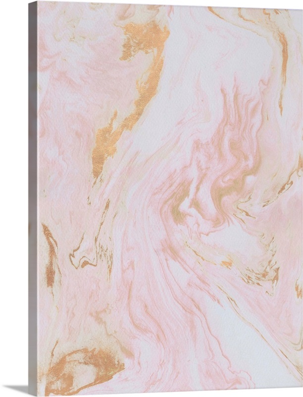 Rose Gold Marble Great Big Canvas