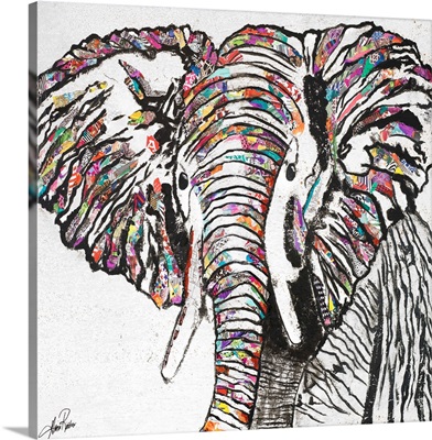 Elephant Wall Art - Elephant Drawings & Elephant Paintings | Great Big ...