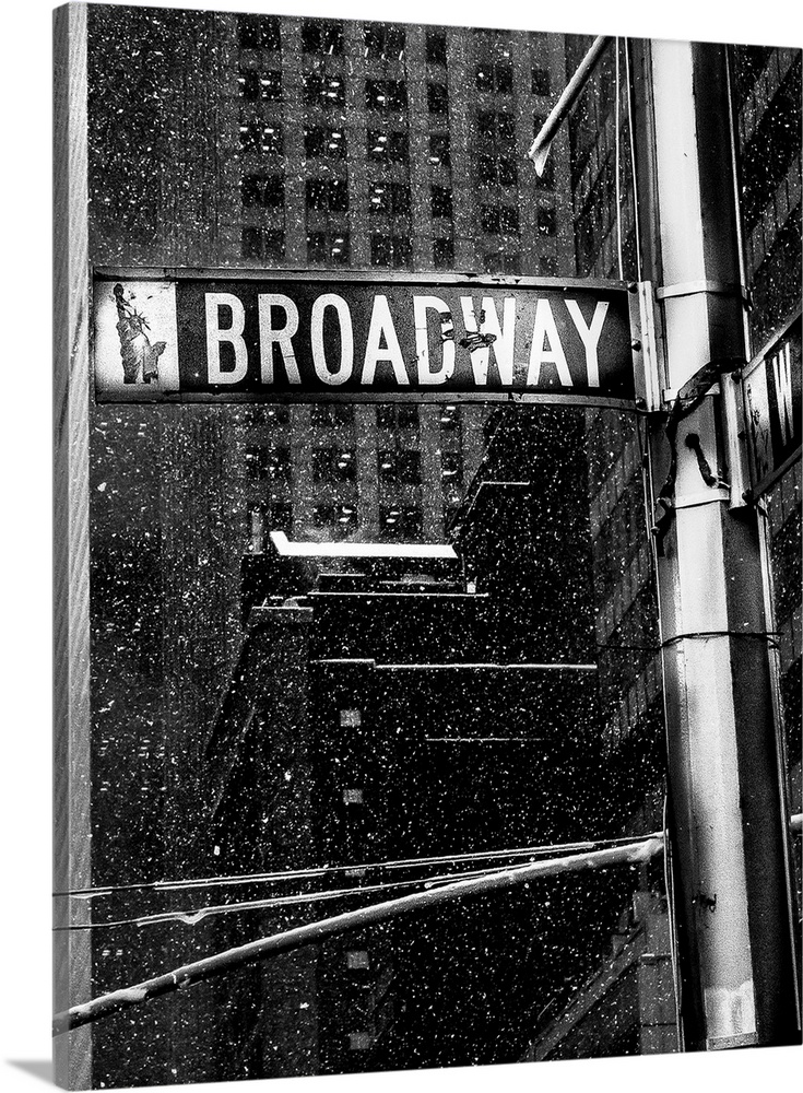 Snow on Broadway