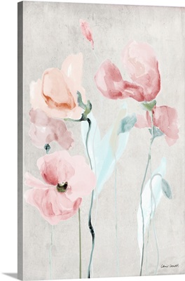 Soft Pink Poppies II
