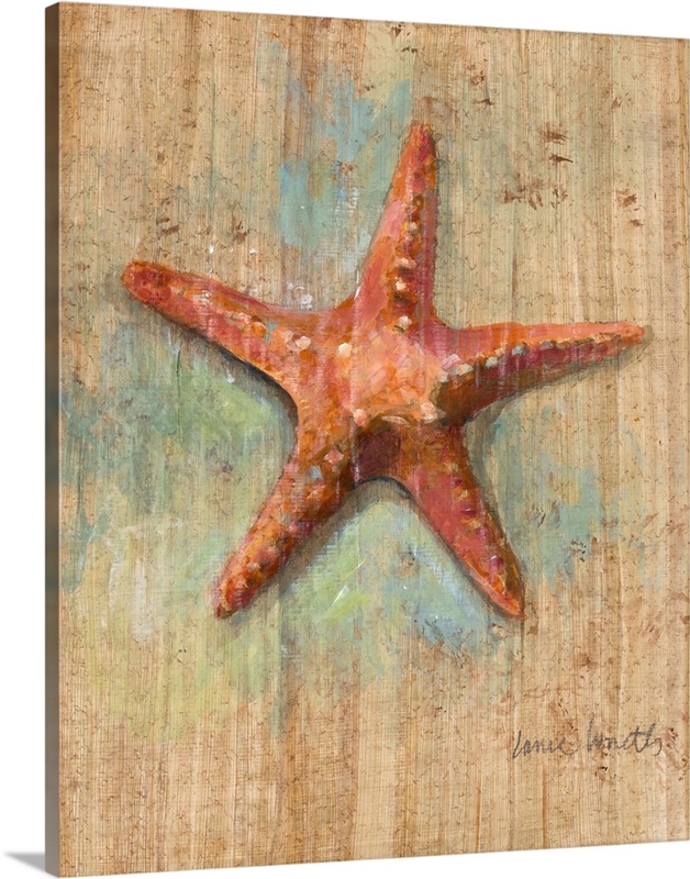 Starfish II Wall Art, Canvas Prints, Framed Prints, Wall Peels | Great ...