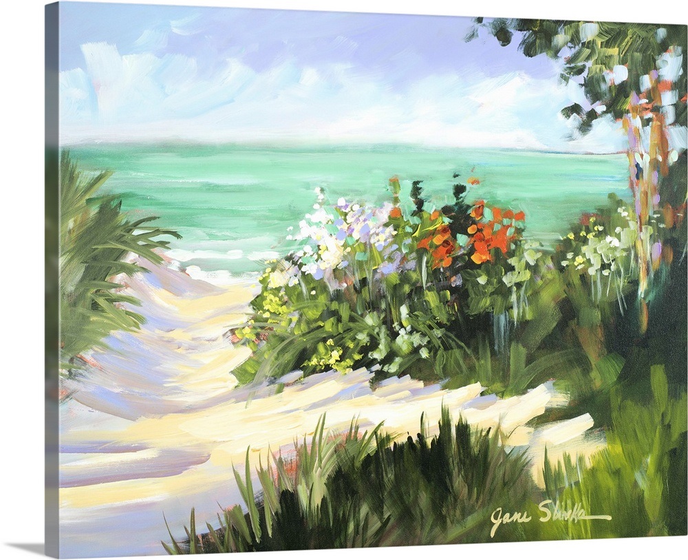 Sun Beach Dunes Wall Art, Canvas Prints, Framed Prints, Wall Peels