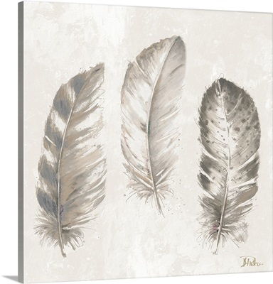 Three Modern Feathers I