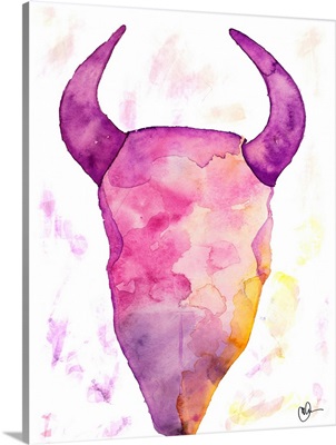 Water Color Skull