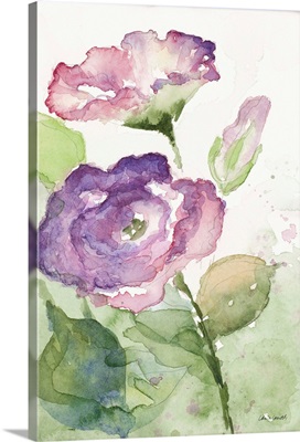 Watercolor Lavender Floral I