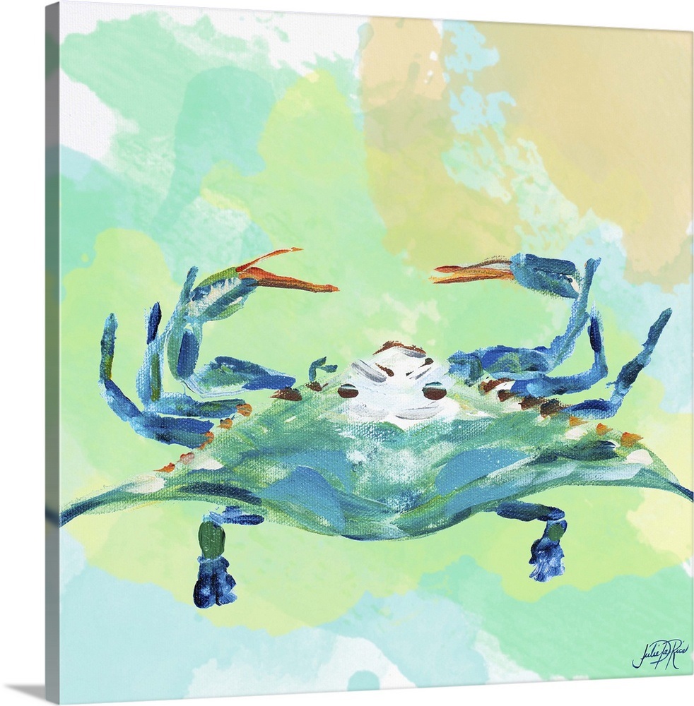 Watercolor Sea Creatures I Wall Art, Canvas Prints, Framed Prints, Wall