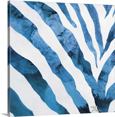 Watercolor Zebra I