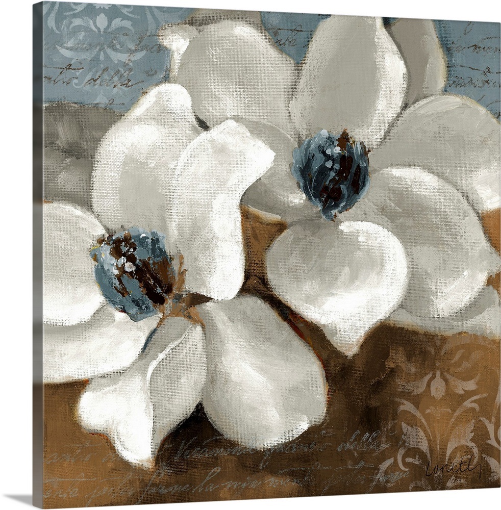 White Magnolias Ii Wall Art Canvas Prints Framed Prints Wall Peels