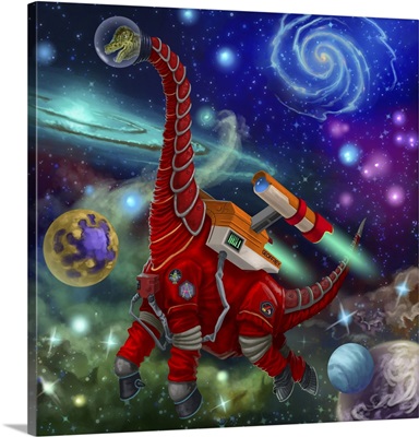 Giraffititan Astronaut