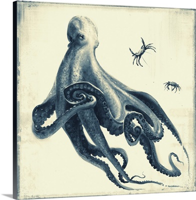 Octopus - Dinner - Monochrome