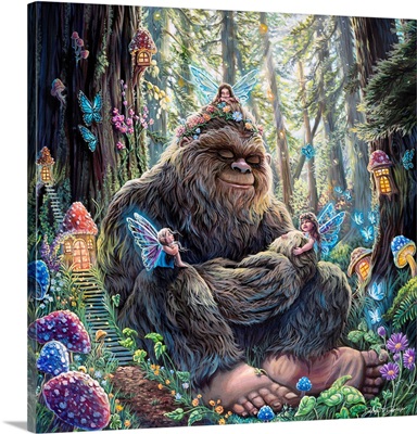 Peaceful Bigfoot