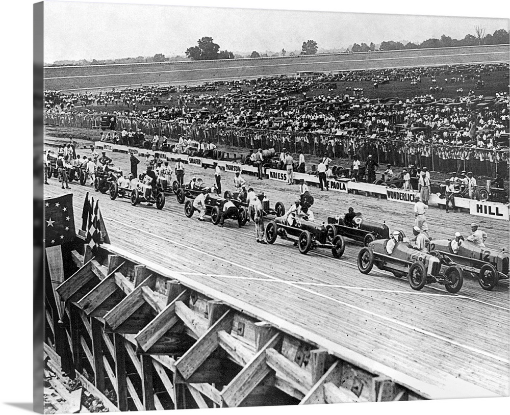 An auto race in the Washington, D.C. area, c1922.