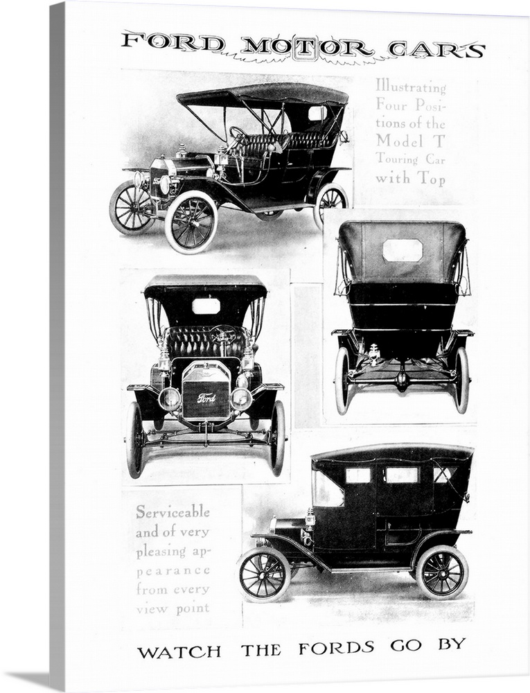Advertisement for the Ford Model T, 1912.