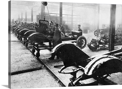 Automobile Manufacturing, assembly line