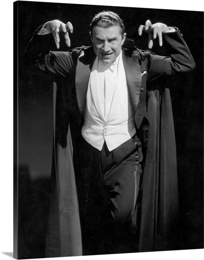 Bela Lugosi in the title-role of Tod Browning's 1931 film version of 'Dracula.'