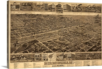 Birmingham, Alabama, c1885