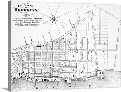 Brooklyn Map, 1816