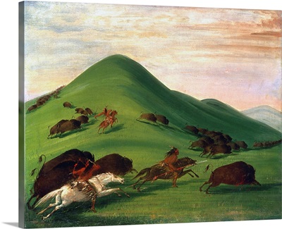 Buffalo Hunt, 1830S
