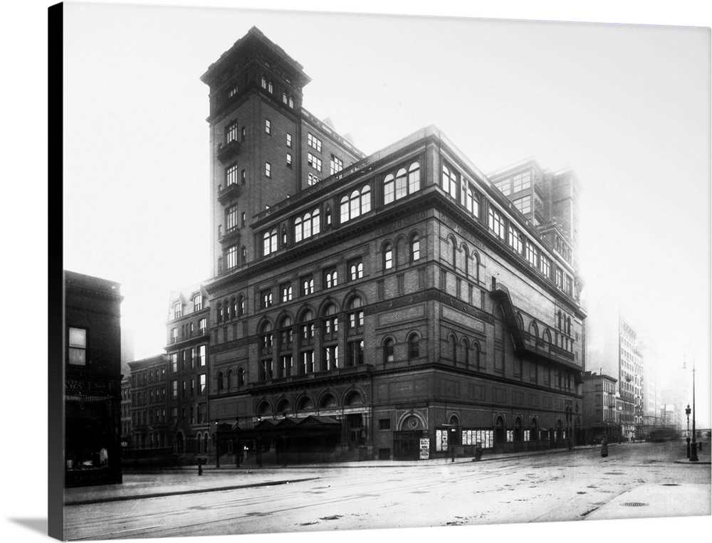 The concert hall on West 57th Street and 7th Avenue in New York City, c1910-1915.