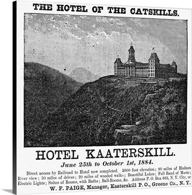 Catskills Hotel, 1884