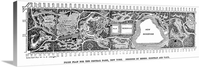 Central Park Plan, 1858