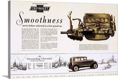 Chevrolet Ad, 1929