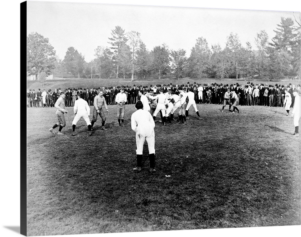 Cornell vs. Rochester, 1889. Photographed by Seneca Ray Stoddard.