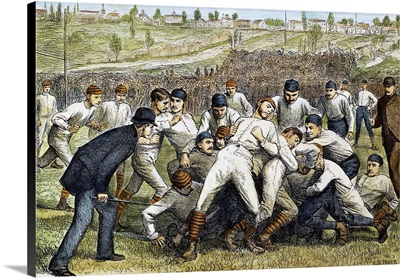 College Football Game, 1879