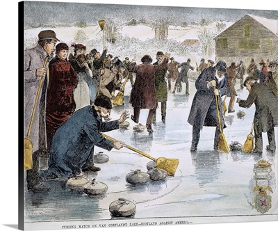 Curling Match, 1884